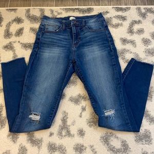 Medium wash jeans